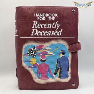 Loungefly Beetlejuice Handbook For The Recently Deceased Pin Trader Backpack